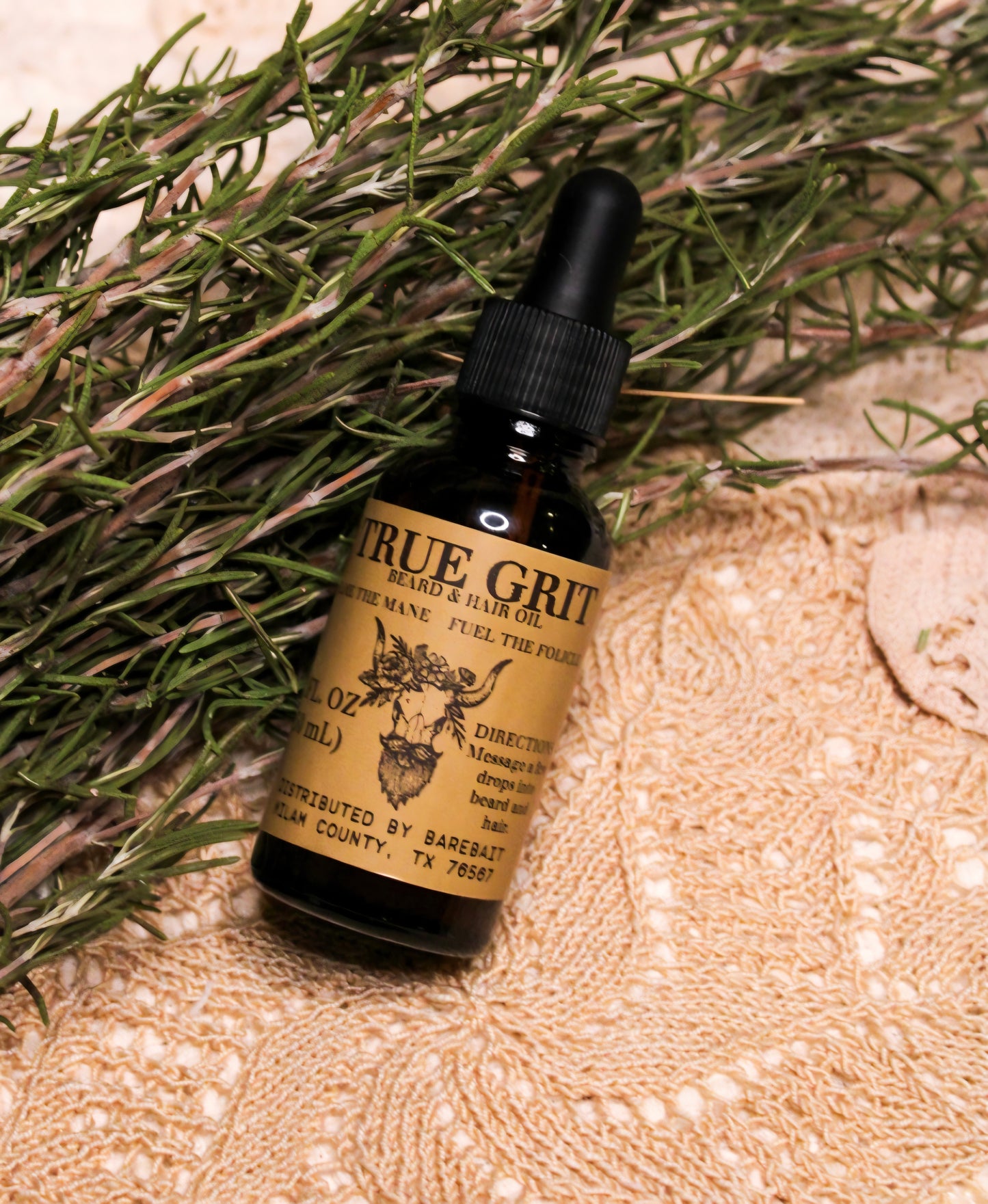 TrueGrit Beard and Hair Oil 5ml